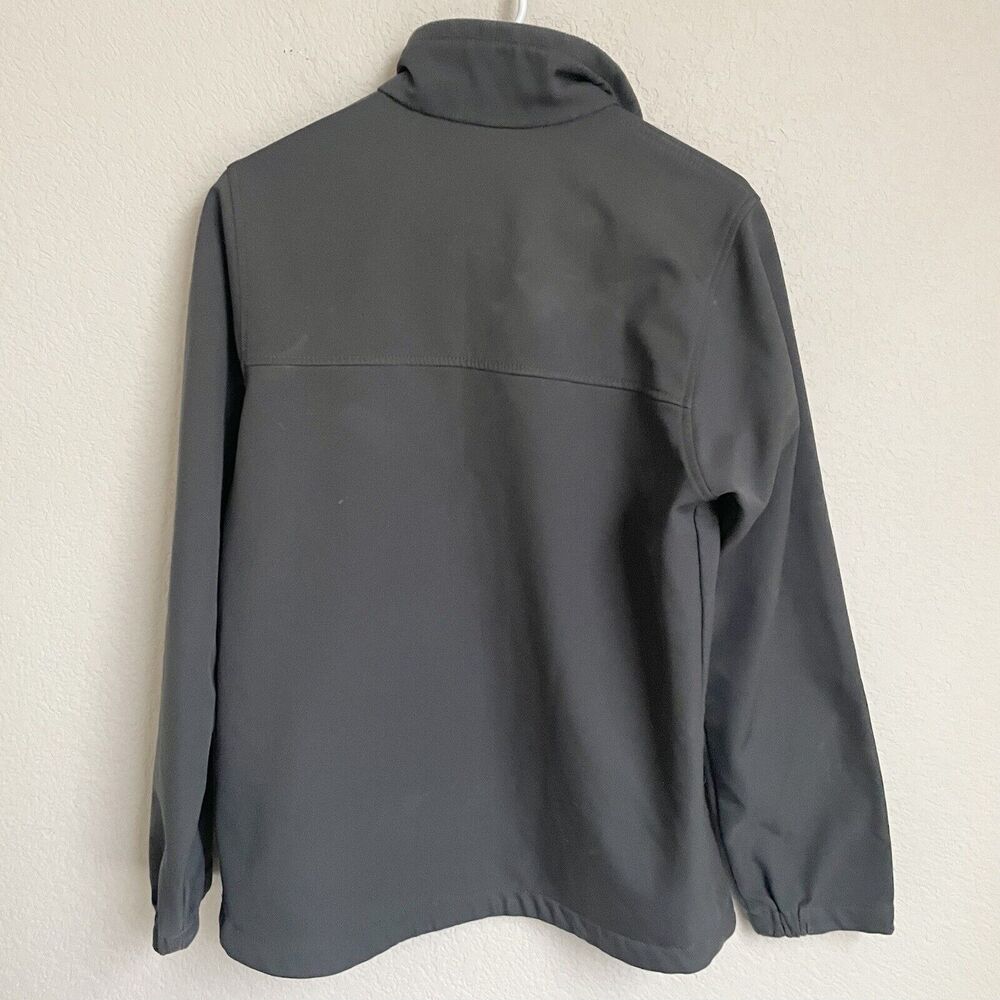 Columbia Womens Small Charcoal Ascender Softshell Jacket Zip Up Spring - Picture 10 of 10